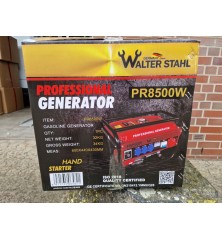Walter Stahl Benzin Generator PR8500W - 1