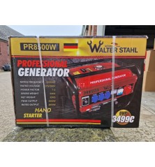 Walter Stahl Benzin Generator PR8500W
